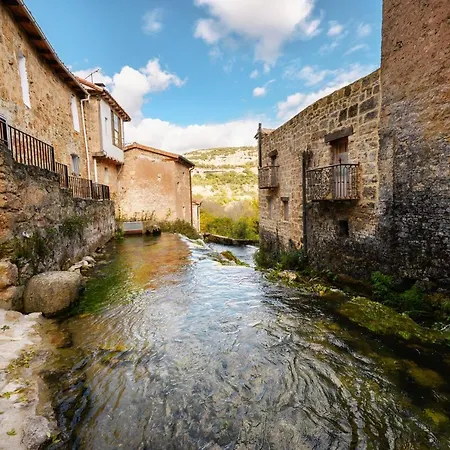 Дом отдыха El Salto Del Agua Autentico El Molino De La Cascada Orbaneja