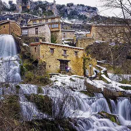 El Salto Del Agua Autentico El Molino De La Cascada Orbaneja *